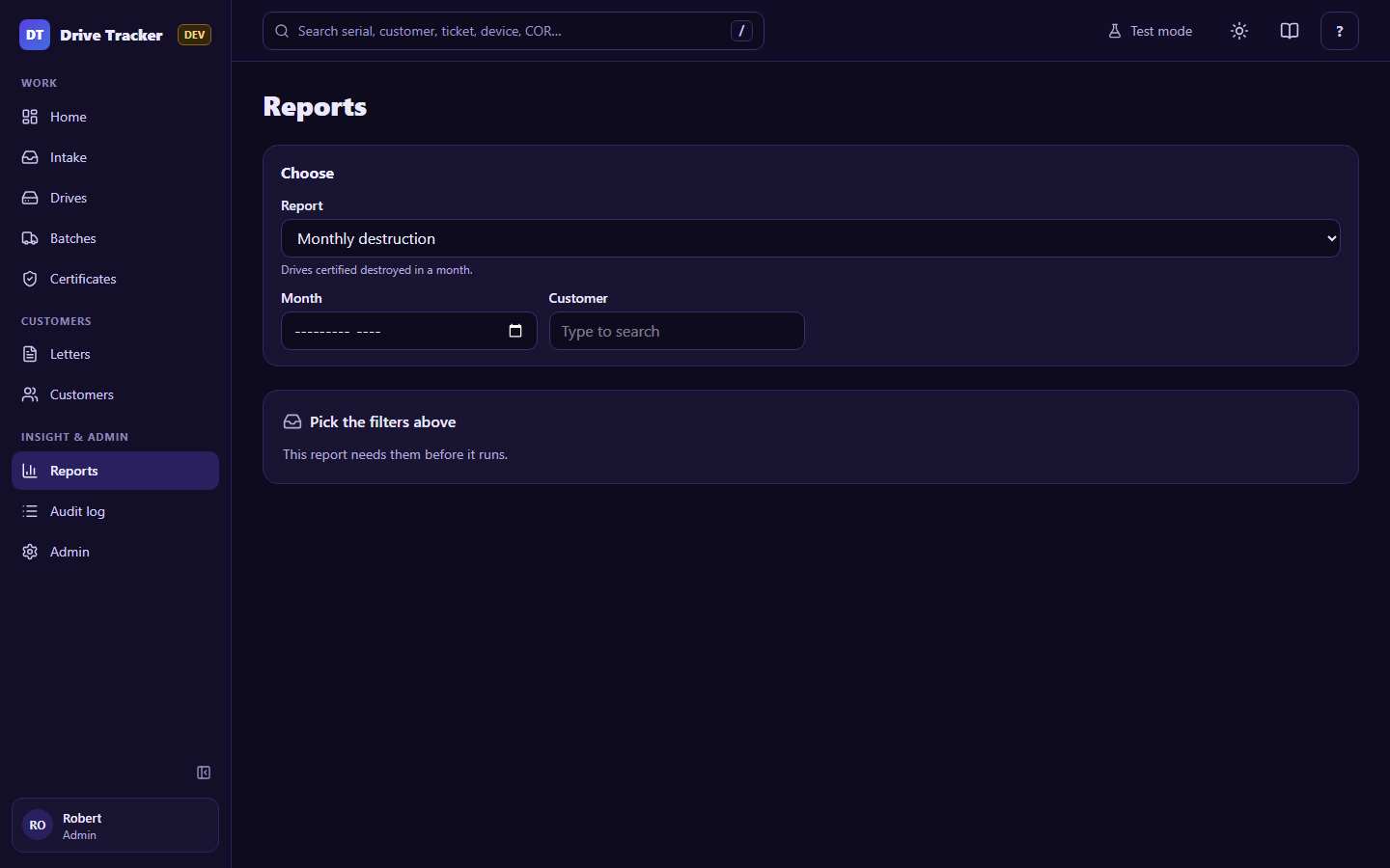 Reports